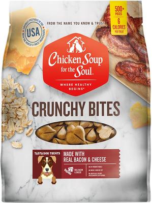Crunchy Bites Chicken Dog Treats, 12-oz bag