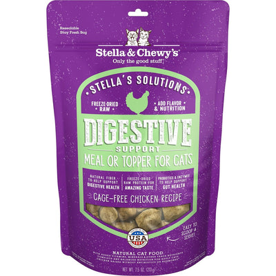 Solutions Digestive Boost Chicken Freeze-Dried Raw Cat Food. 210 g.