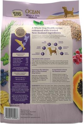 Ocean New Zealand Whole Dog Health Adult Grain-Free King Salmon Dry Dog Food, 4-lb bag