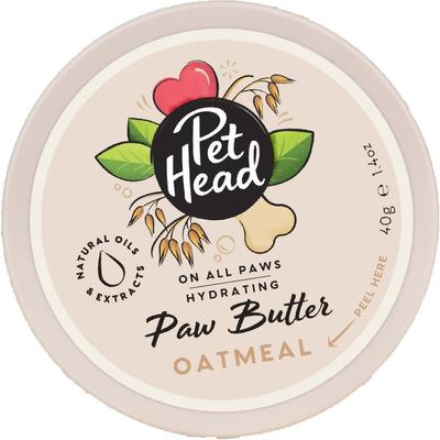 On All Paws Oatmeal Cat & Dog Paw Butter Soothes & Nourishes Paws & Noses, 1.4-fl oz jar