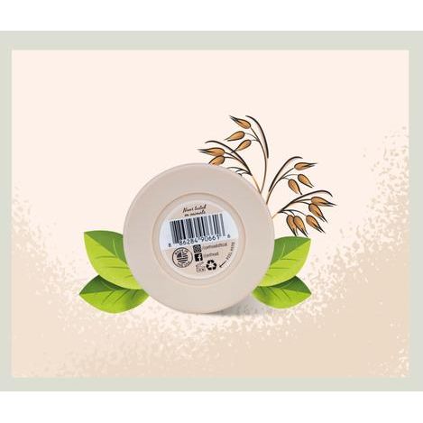 Mantequilla de avena para patas de perros y gatos On All Paws: alivia y nutre las patas y la nariz, frasco de 1.4 onzas líquidas