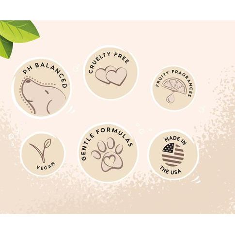 Mantequilla de avena para patas de perros y gatos On All Paws: alivia y nutre las patas y la nariz, frasco de 1.4 onzas líquidas