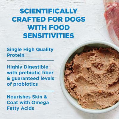 Simple Limited Ingredient Diet Grain-Free Turkey & Potato Formula Canned Dog Food, 12.5-oz can, bundle of 24