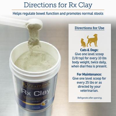 Rx Clay Powder Digestive Supplement for Dogs, 100-g