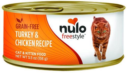 Grain-Free Turkey & Chicken Recipe Pate Wet Canned Food for Cats & Kittens, 12.5-oz, case of 12