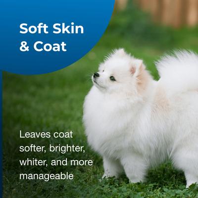 PetAg, Fresh 'n Clean Snowy-Coat Whitening Shampoo, Vanilla Scent, 532 ml.