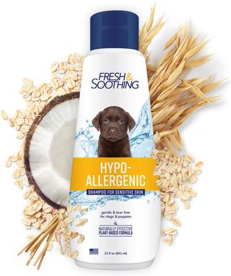 Fresh & Soothing Sensitive Skin Hypoallergenic Dog Shampoo, 22-fl oz bottle