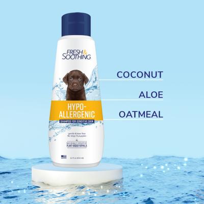 Fresh & Soothing Sensitive Skin Hypoallergenic Dog Shampoo, 22-fl oz bottle