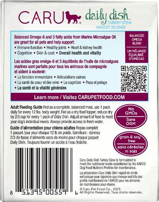 Daily Dish Turkey Stew Grain-Free Wet Dog Food, 12-oz, case of 12