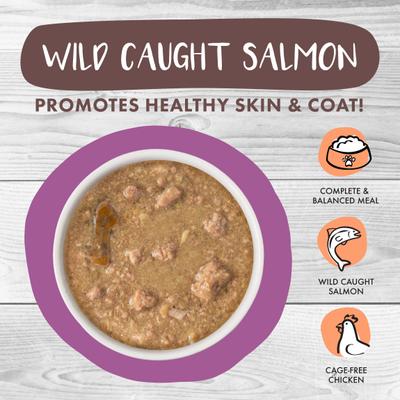 Classic Cat Stewbacca Chicken, Duck & Salmon in Gravy Stew Canned Cat Food, 2.8-oz can, case of 12