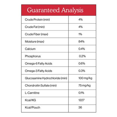 Bone & Joint Chicken & Shrimp Puree Lickable Joint Supplement for Cats, 1.05-oz pouch, case of 7