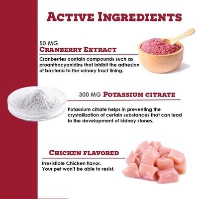 Potassium Citrate Plus Cranberry Granules for Dogs & Cats, 300g