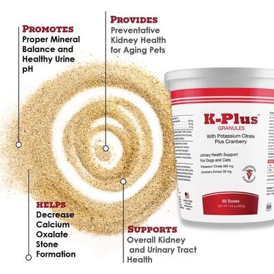 Potassium Citrate Plus Cranberry Granules for Dogs & Cats, 300g