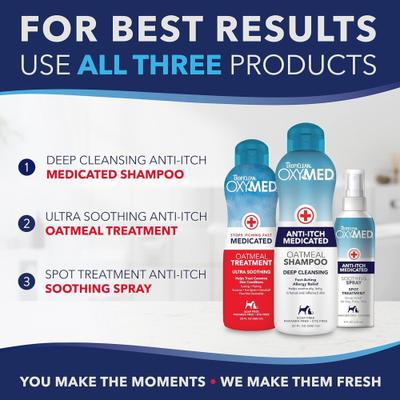 OXY-MED Fast Itchy Skin Relief Anti-Itch Spray, 8-fl oz bottle