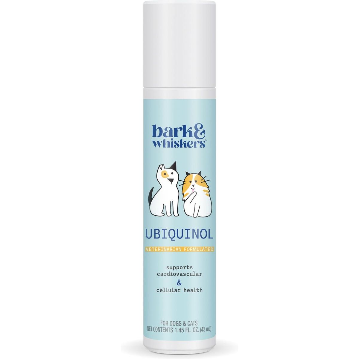 Ubiquinol Supplement, Perros y Gatos. 40 ml. - Bark & Whiskers