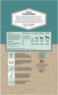 Healthy Balance Chicken Recipe Dry Dog Food, 24-lb bag