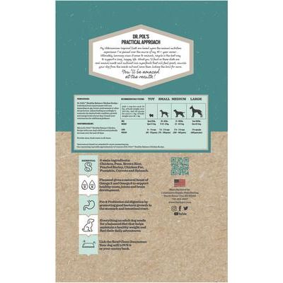 Alimento seco para perros Healthy Balance con receta de pollo, bolsa de 24 lb