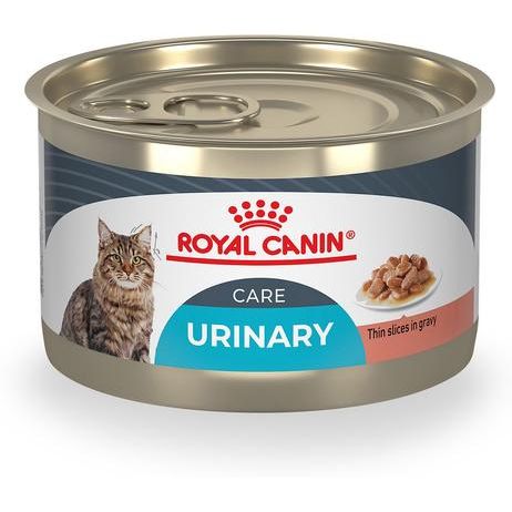 Alimento húmedo para gatos Feline Care Nutrition Urinary Care Thin Slices in Gravy, lata de 3 oz, caja de 6
