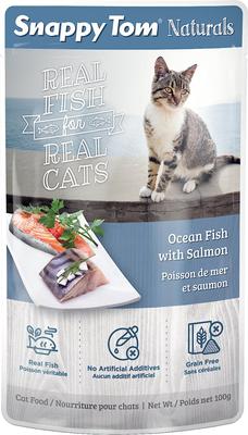 Naturals Tuna with Whitebait & Crabmeat Cat Food Pouches, 3.5-oz, case of 12