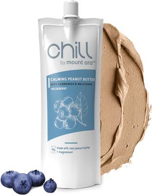 Chill Calming Peanut Butter & Jelly Spread Dog Treat, 8-oz pouch