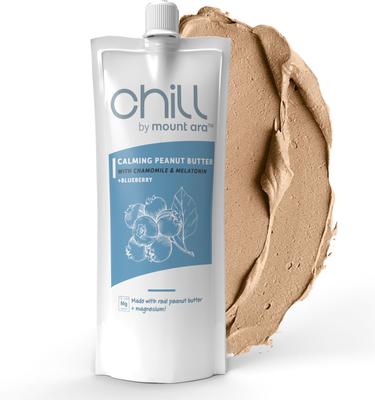 Chill Calming Peanut Butter & Jelly Spread Dog Treat, 8-oz pouch