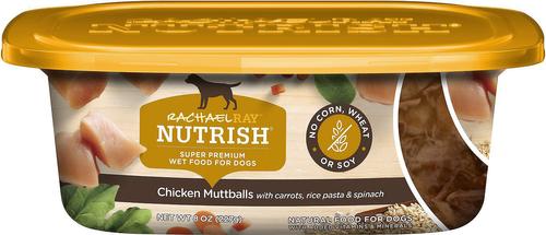 Chicken Muttballs with Pasta Wet Dog Food, 8-oz tub, case of 8