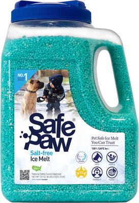 Bundle: Winter Paw Protection Starter Kit - Safe Paw Ice Melt, Natural Dog Company Paw Balm, Ultra Dog Boots, Medium