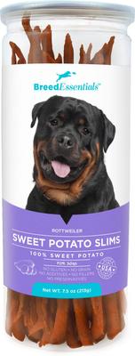 Rottweiler Sweet Potato Slims Grain-Free Dog Treats, 7.5-oz can