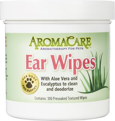 AromaCare Ear Wipes, 100 Count