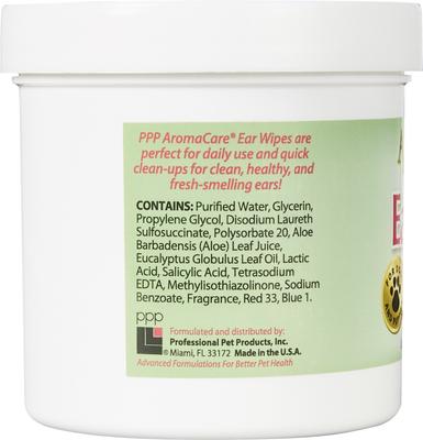 AromaCare Ear Wipes, 100 Count