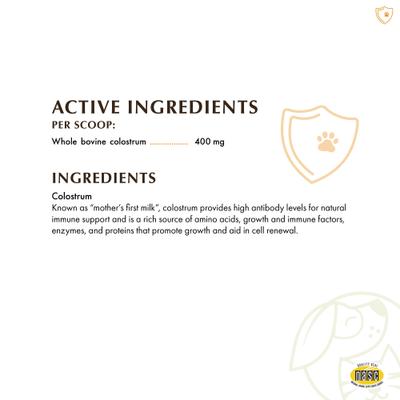 Pure Colostrum Immune Balance Dog & Cat, 2-oz jar