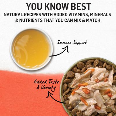 Organic Chicken Recipes Variety Pack High Protein Wet Dog Food, 13-oz can, case of 12