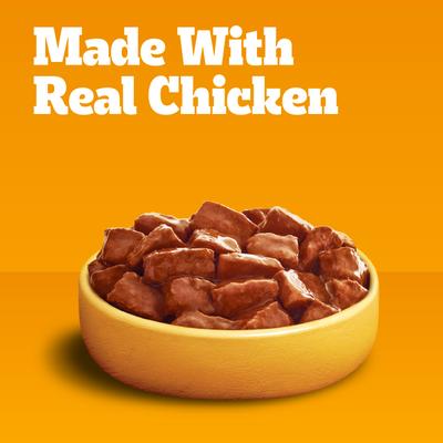 High Protein Chicken & Turkey Flavor in Gravy Canned Wet Dog Food, 13.2-oz can, case of 12