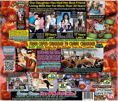 Natural Non-GMO Dog & Puppy Beef & Bacon Dry Dog Food, 24-lb bag