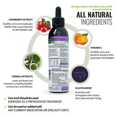 UroMAXX Urinary, Kidney & Bladder Dog & Cat Supplement, 6-fl oz bottle