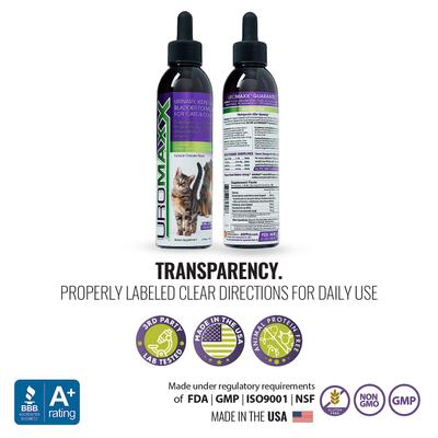 UroMAXX Urinary, Kidney & Bladder Dog & Cat Supplement, 6-fl oz bottle