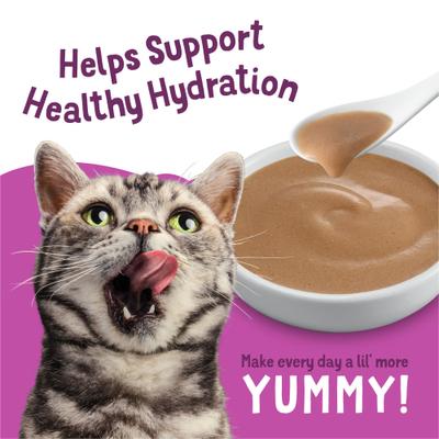 Seafood & Poultry Variety Pack Lickable Gravy Cat Food Complement, case of 24