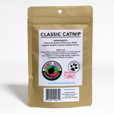 Classic Organic Catnip, 0.8-oz bag