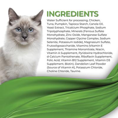 Fine Dining Mousse Chicken with Pumpkin Entree Wet Cat Food, 2.47-oz can, case of 24