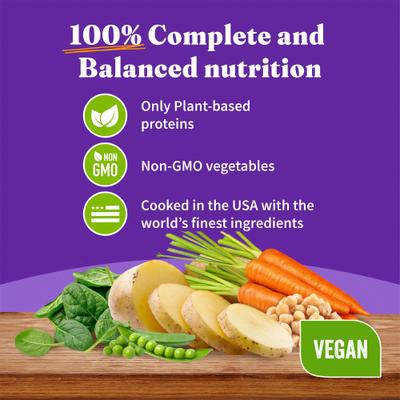 Holistic Garden of Vegan Recipe Adult Canned Dog Food, 5.5-oz, case of 12