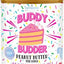 Birthday Bash Buddy Budder Dog Treat, 17-oz jar