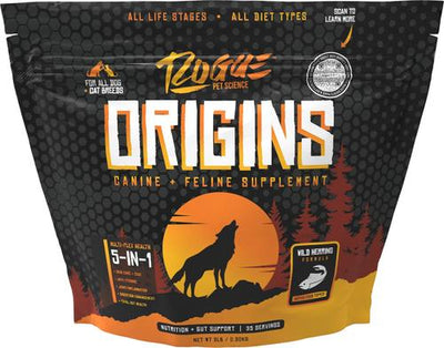 Origins 5 in 1 Multi-Plex Support Dog & Cat Supplement, 2-lb bag