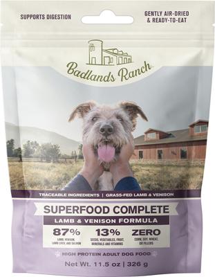 Superfood Complete Variety Pack Grain-Free Air-Dried Dog Food, 11.5-oz bag, case of 3