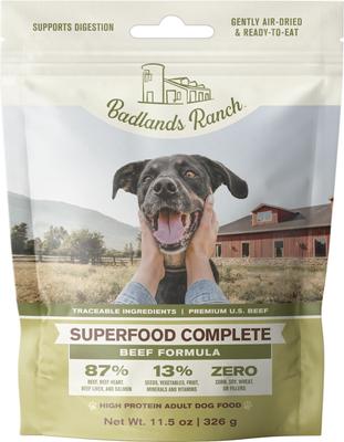 Superfood Complete Variety Pack Grain-Free Air-Dried Dog Food, 11.5-oz bag, case of 3