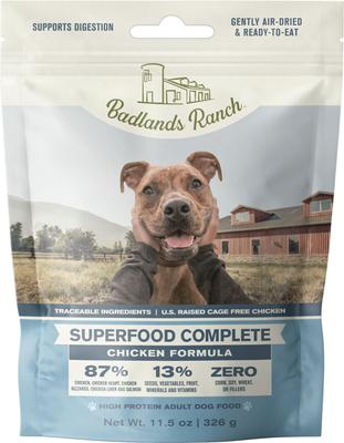 Superfood Complete Variety Pack Grain-Free Air-Dried Dog Food, 11.5-oz bag, case of 3