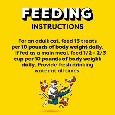 Classic Rockin' Lobster Flavor Soft & Crunchy Cat Treats, 3-oz bag