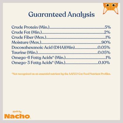 Sustainably Caught Diced Tuna & Cod Recipe with Bone Broth Grain-Free Wet Cat Food, 2.5-oz cup, case of 10