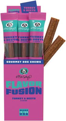 Fusion Gourmet Adult Peanut Butter & Honey Flavor Natural Dog Chew Treats, 12 count