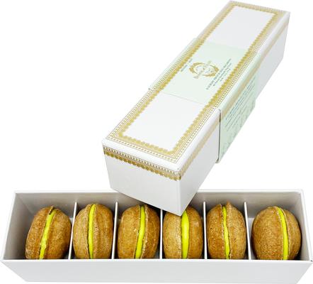 Mint All-Natural Handmade Macaron Dog Treats, 6 count