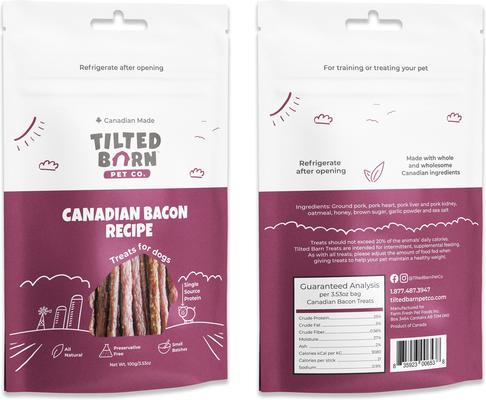 Canadian Bacon Recipe Dog Treats, 3.53-oz bag